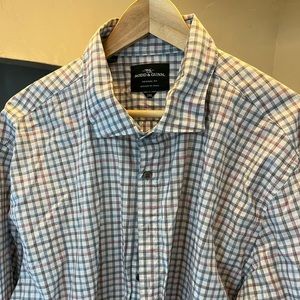 Rods & Gunn button front shirt | Italian cotton | 2XL
